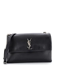 Pre-Owned Saint Laurent Medium West Hollywood Shoulder Bag Leather