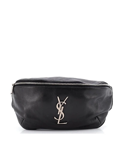 Pre-Owned Saint Laurent Classic Monogram Belt Bag Leather