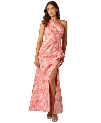 Adrianna Papell Women's One Shoulder Dress