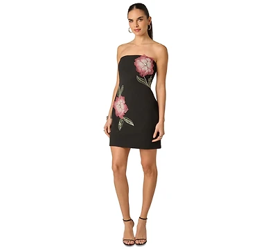 Adrianna Women's Strapless Mini Dress