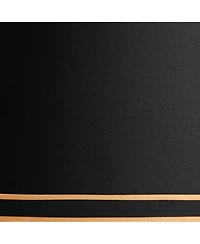 Springcrest Set of 2 Drum Lamp Shades Medium 14" Top x 16" Bottom x 11" High Spider with Replacement Harp and Finial Fitting