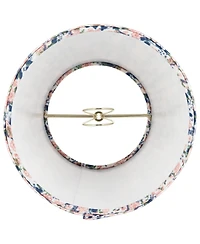 Springcrest Lamp Shade Replacement Pink Blue Floral Shirred Pleated Clip On Candelabra