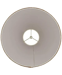 Springcrest Lamp Shade Replacement Tapered Boucle Woven Fabric Spider Harp Finial