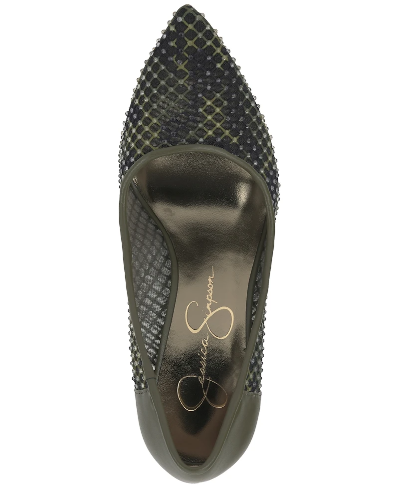 Jessica Simpson Women's Cassani Pointed Toe High Heel Pumps