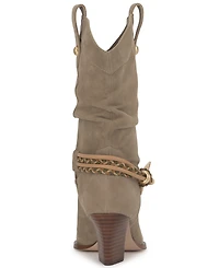 Jessica Simpson Women's Hanie Western Slouch Booties