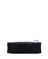 Pre-Owned HERMES Herbag Zip Leather and Toile