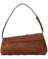 Lauren Ralph Lauren Tooled Tasha East-West Small Shoulder Handbag