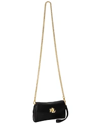 Lauren Ralph Leather Tanner Crossbody Handbag