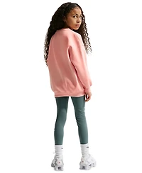 Nike Big Girls 7-16 Sportswear Club Fleece Oversized-Fit Sweatshirt