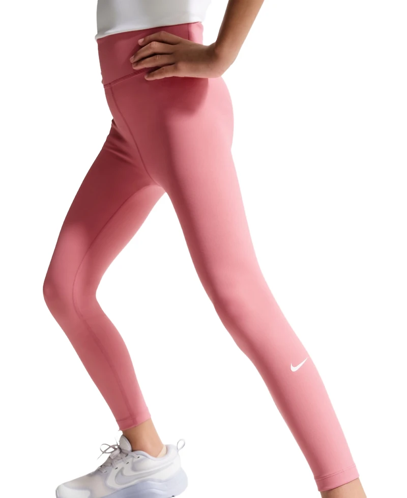 Nike Girls 7-20 One Dri-fit High-Waisted Leggings