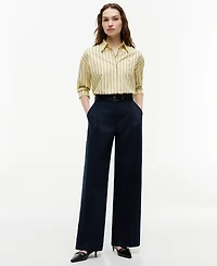 Tommy Hilfiger Women's Boxy Long-Sleeve Cotton Shirt