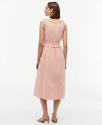 Tommy Hilfiger Women's Seersucker Sleeveless Cotton Dress