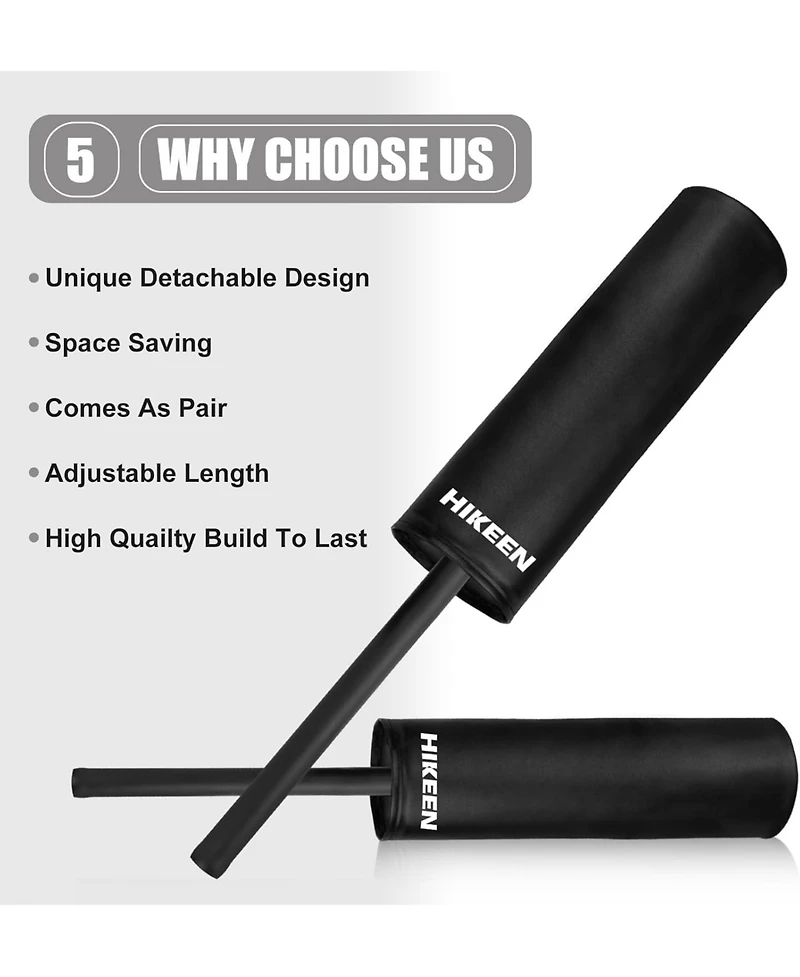 Hikeen Padded Blocking Guards, Basketball Blocking Pads,2 Pack Padded Contact Sticks,Defense Sticks,Pop Up Defender