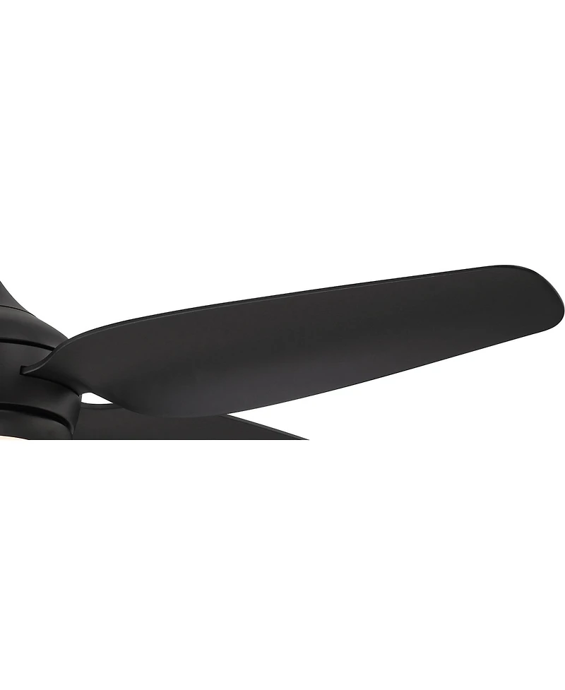 Casa Vieja 52" Modern Industrial Indoor Outdoor Ceiling Fan with Led Light Remote Control