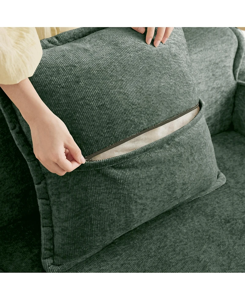 Rainsken Comfy Velvet Loveseat Sofa