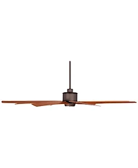 Casa Vieja 72" Predator Damp Rated Fan for 13-Foot Ceilings with Remote