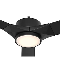 Casa Vieja 56" Kali Led Damp Ceiling Fan with Remote