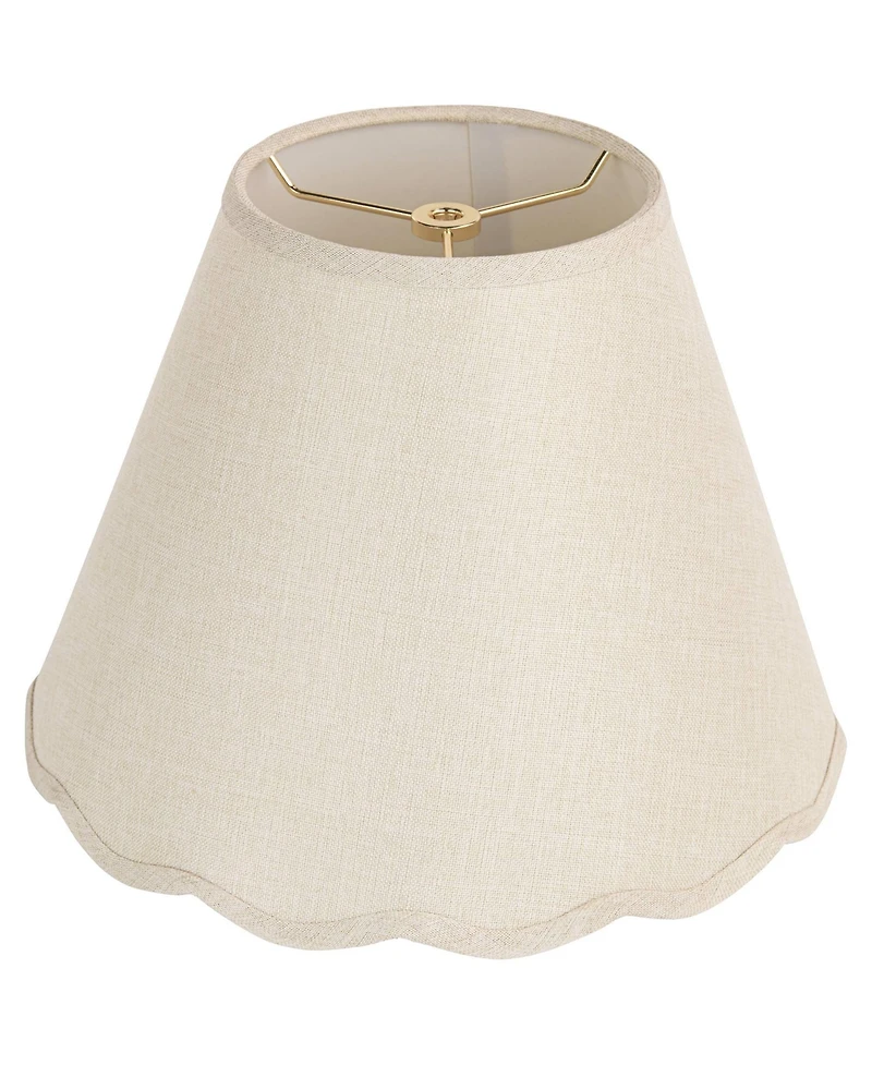 Springcrest Mylie Scallop Empire Shade 6x12x9.5x9 (Spider