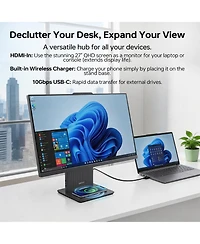 Lenovo IdeaCentre I 27" All-in-One Intel Core i5 16GB Ram Intel Uhd Graphics 512GB Ssd Storage Windows 11 Home 100Hz