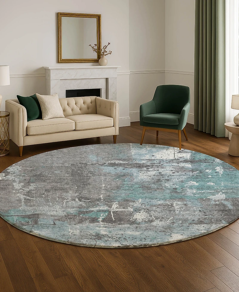 Addison Mayfield AMF1839 8' x 8' Round Area Rug