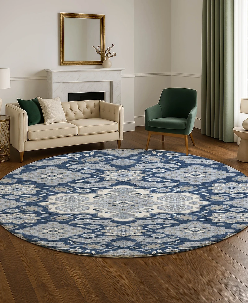 Addison Mayfield AMF1853 8' x 8' Round Area Rug