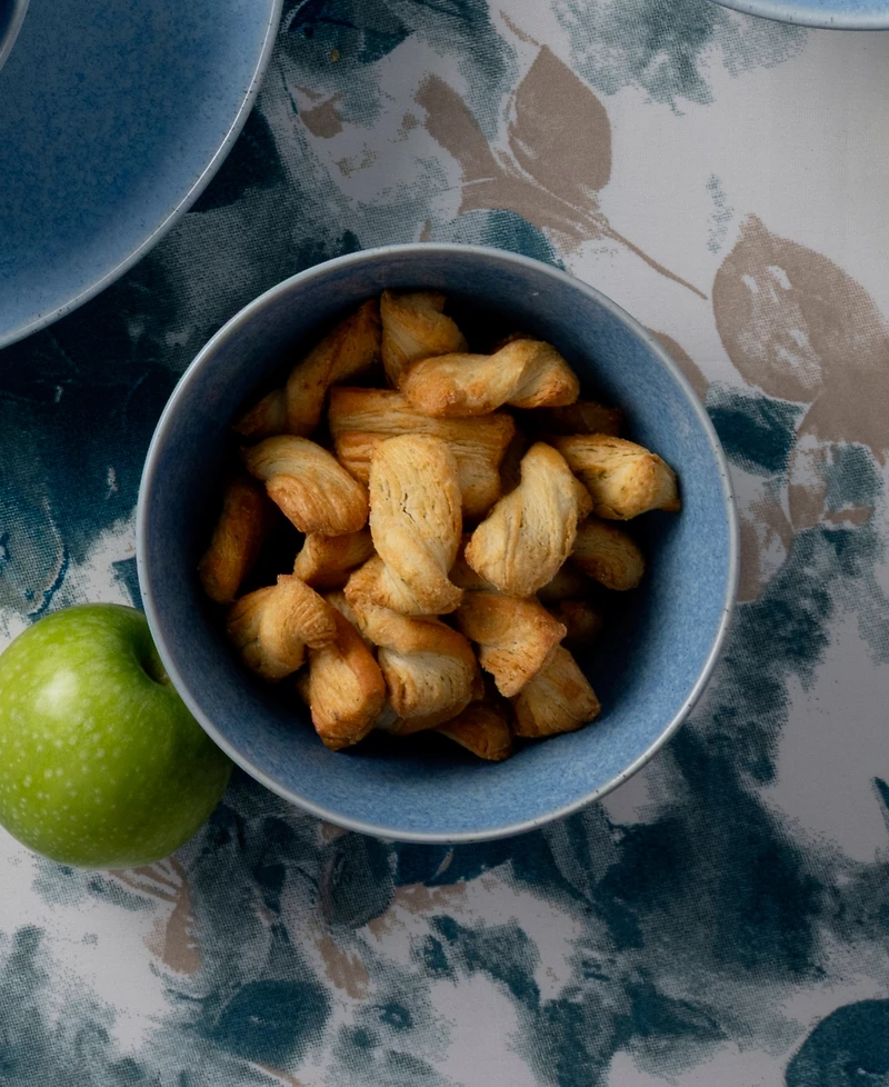 Noritake Colorwave Kiln Azure Rice Bowls, Set of 4