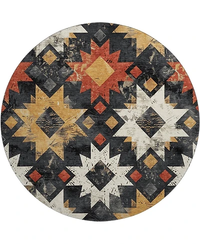 Addison Mayfield AMF1879 8' x 8' Round Area Rug