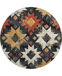 Addison Mayfield AMF1879 8' x 8' Round Area Rug
