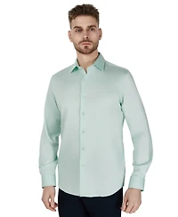 Bar Iii Men's Diamond Dobby Slim Fit Dress Shirt, Macy's Exclusive