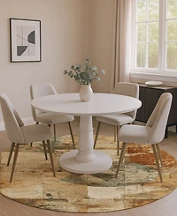 Addison Mayfield AMF1905 8' x 8' Round Area Rug