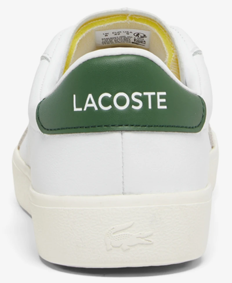 Lacoste Men's Baseshot Pro Leather Lace-Up Sneakers