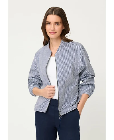 Olsen Women's Seersucker Jacket