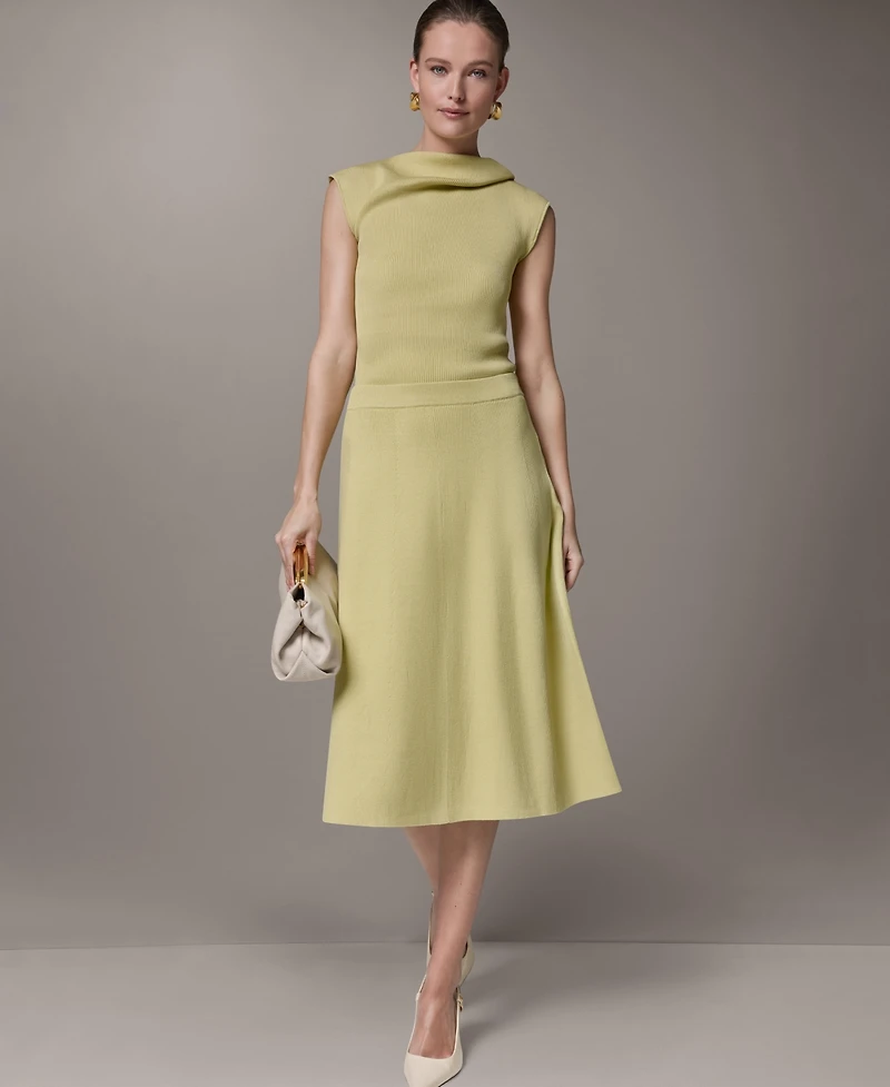 Donna Karan New York Women's A-Line Midi Skirt