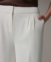 Donna Karan New York Women's Pleated High-Rise Pants