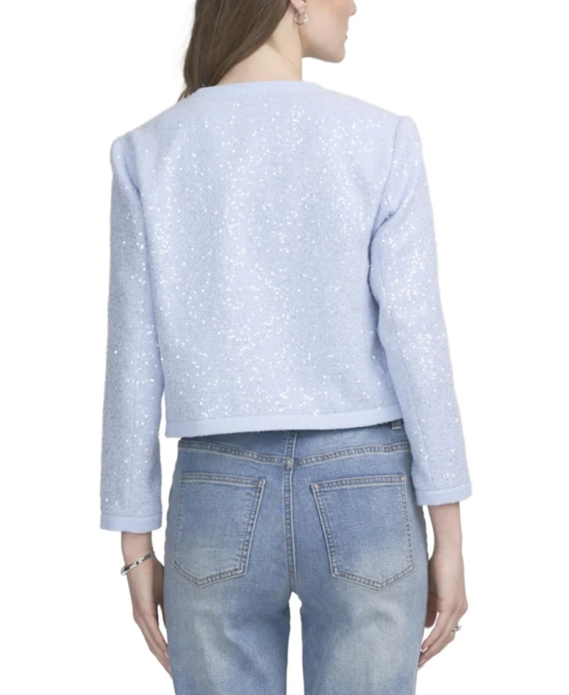Elle Collection Women's Sequin Jacket