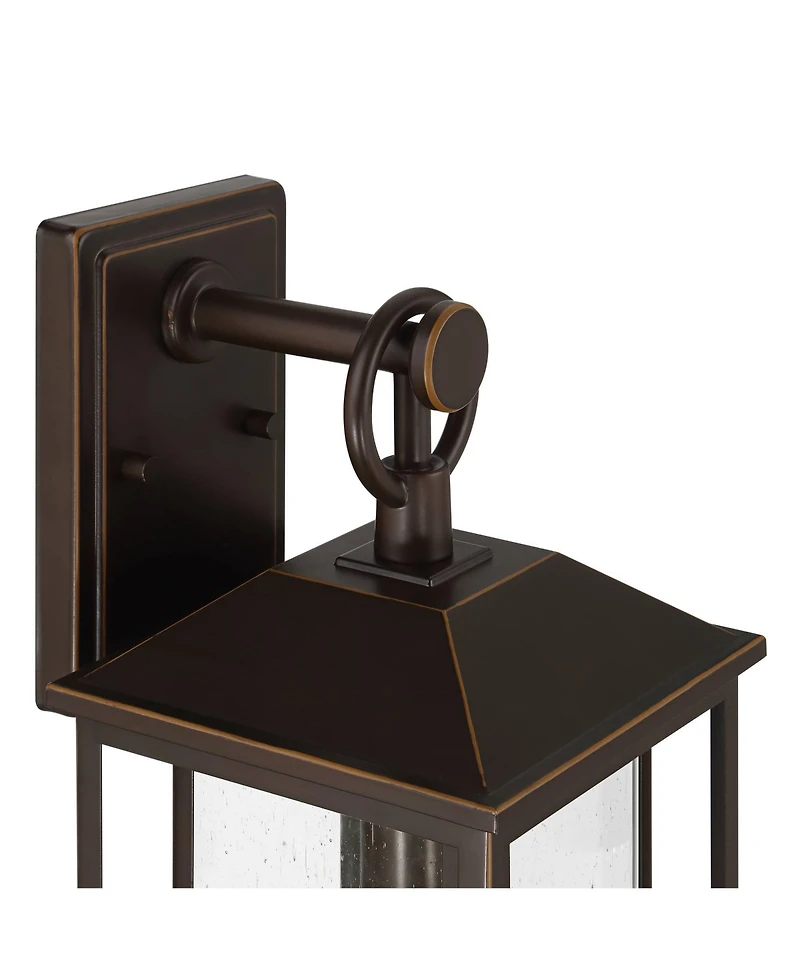 John Timberland Califa 20" High Traditional Outdoor Wall Light Fixture Mount Porch House Weatherproof Bronze Finish