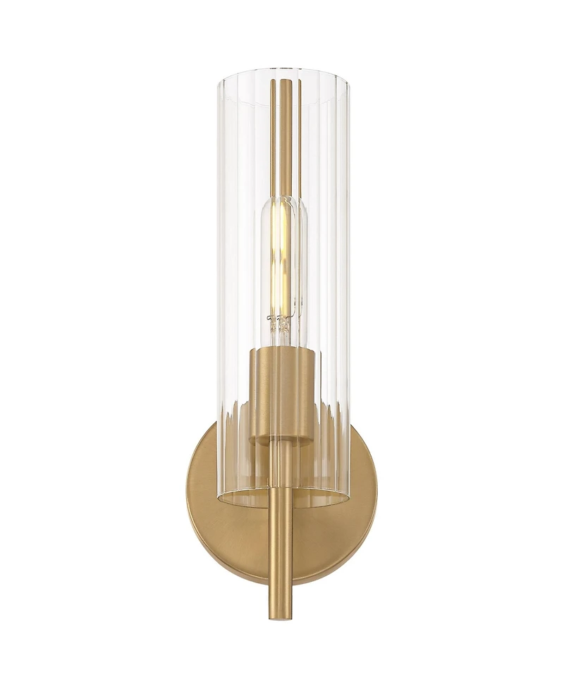 Possini Euro Design Possini Euro Taurus 13 1/2" High Brushed Champagne Wall Sconce