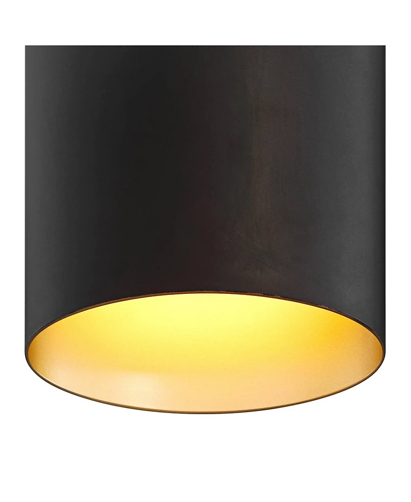 Possini Euro Design Everard 10" High Modern Outdoor Wall Light Fixture Mount Porch House Exterior Set of 2 Led Bulb