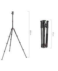 SmallRig 4-Section Aluminum Photo Tripod