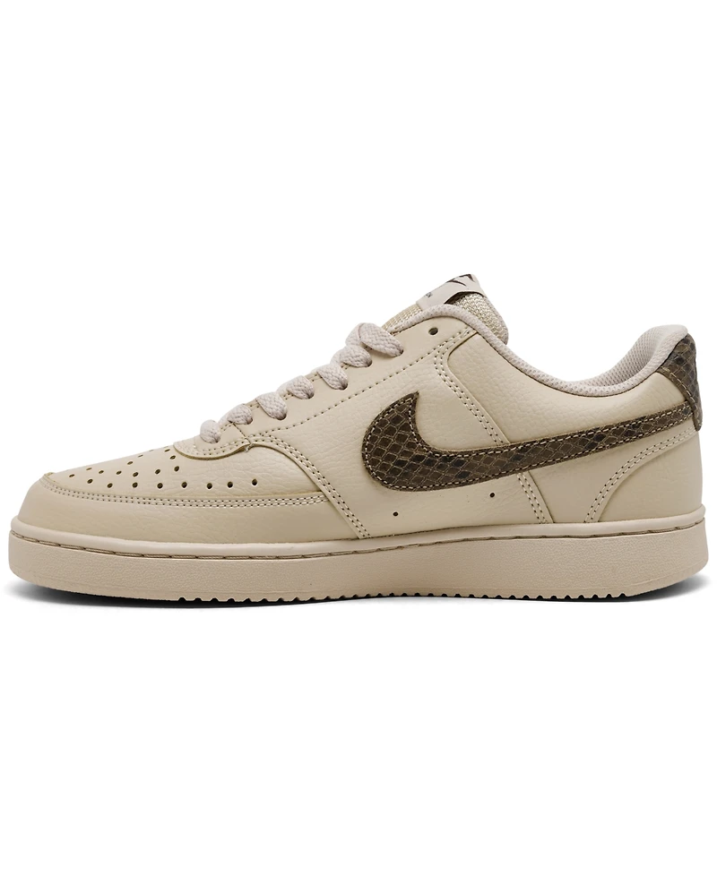 Nike Women's Court Vision Low Premium Casual Sneakers from Finish Line