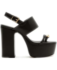 Schutz Women's Mandy Platform Block Heel Sandals