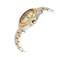 Invicta Women's Angel Quartz 3 Hand Silver Dial Watch