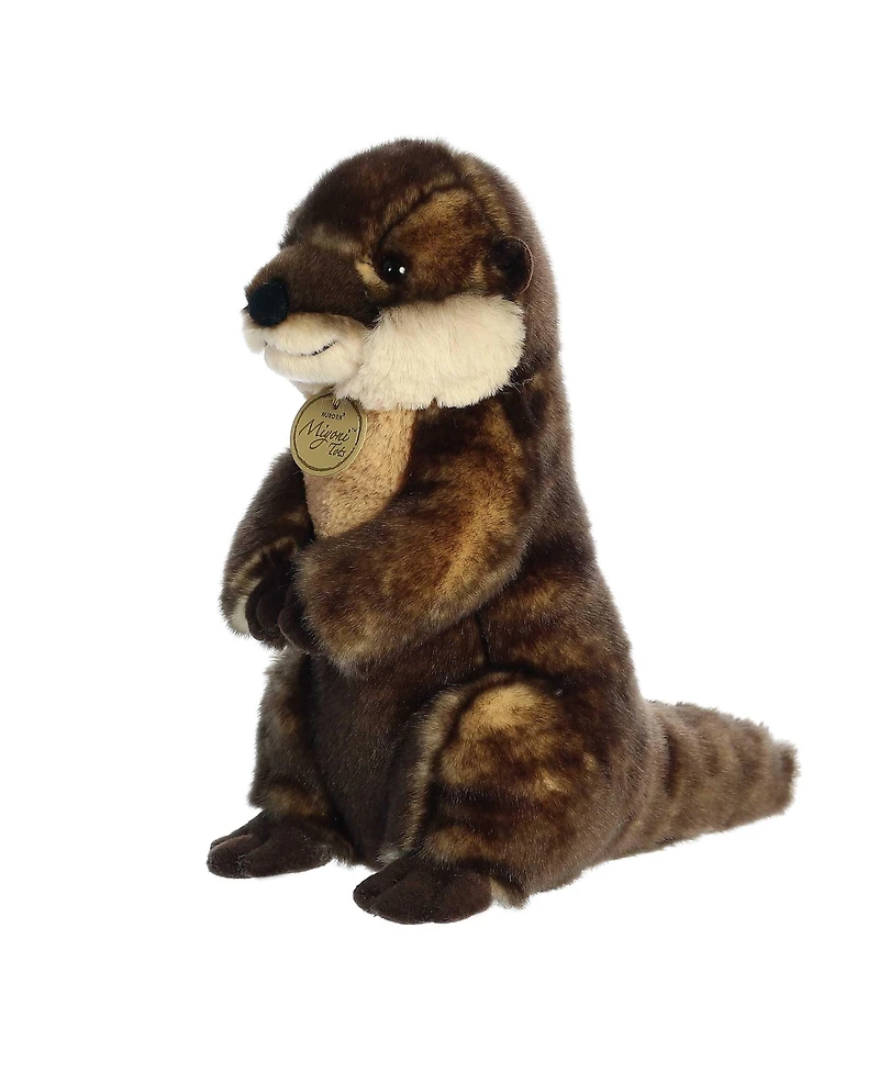 Aurora Medium Sitting Pretty River Otter Miyoni Tots Adorable Plush Toy