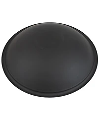 Outdoor Replacement Steel Fire Pit Bowl with Spark Screen - Black