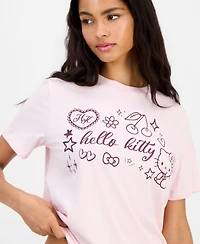 Grayson Threads, The Label Juniors' Hello Kitty Icons Graphic-Print Tee