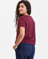 Grayson Threads, The Label Juniors' Woodstock Football Graphic-Print Tee