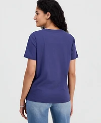 Grayson Threads, The Label Juniors' New York Teddy Graphic T-Shirt
