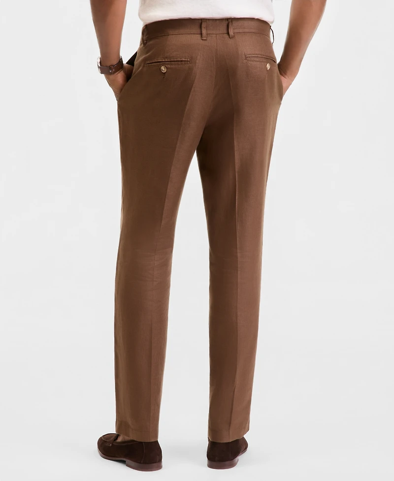 Club Room Men's Herringbone Linen Suit Pants, Macy's Exclusive