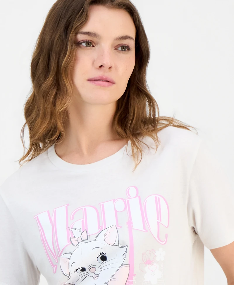 Disney Juniors' Marie Aristocats Graphic-Print Tee