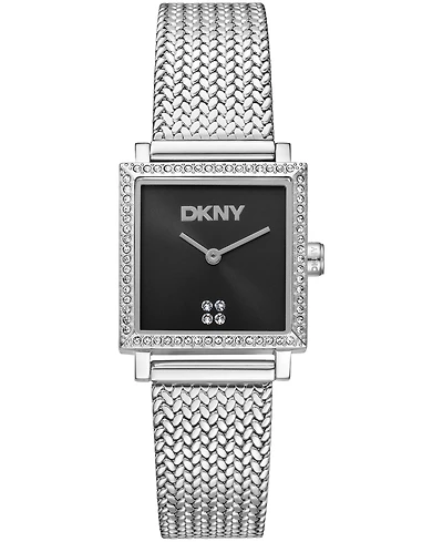 Dkny Women's Milanese Quartz Stainless Steel Bracelet Watch 24x31mm